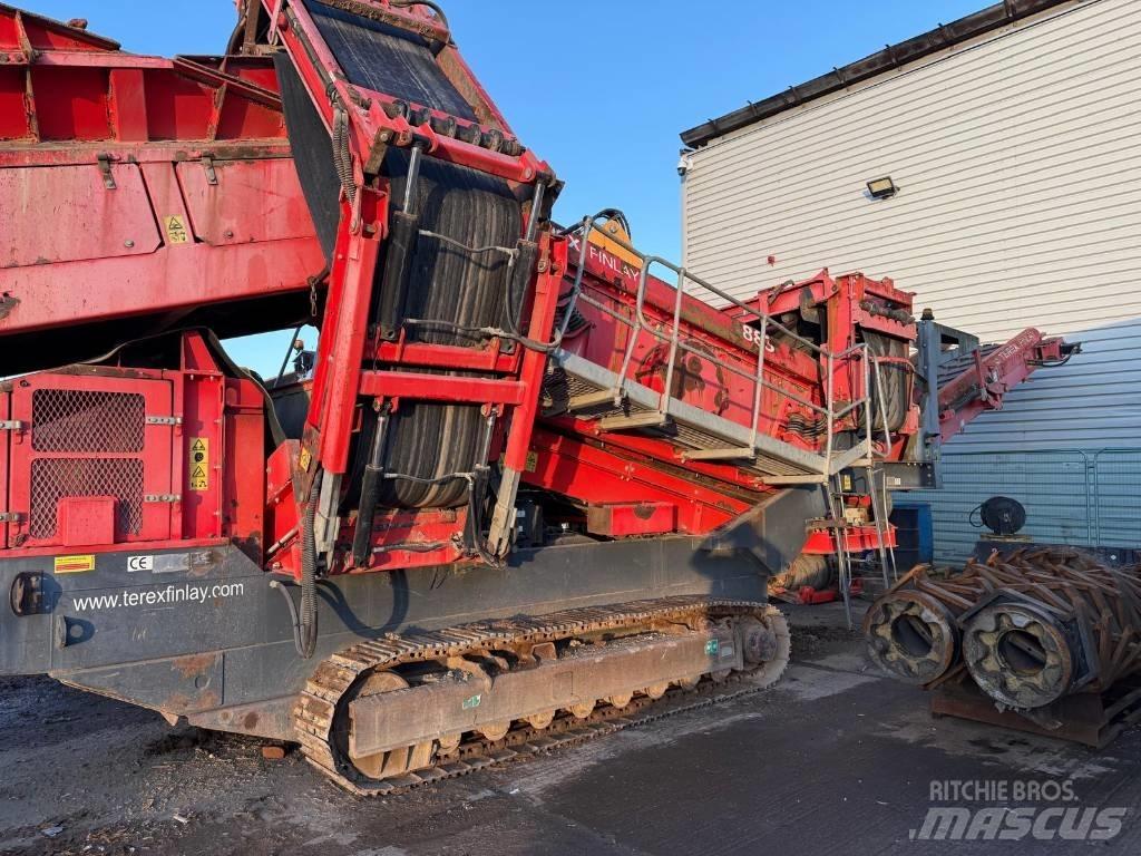 Terex Finlay 883 Mobiele zeefinstallaties
