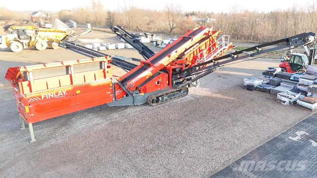 Terex Finlay 674 Mobiele zeefinstallaties