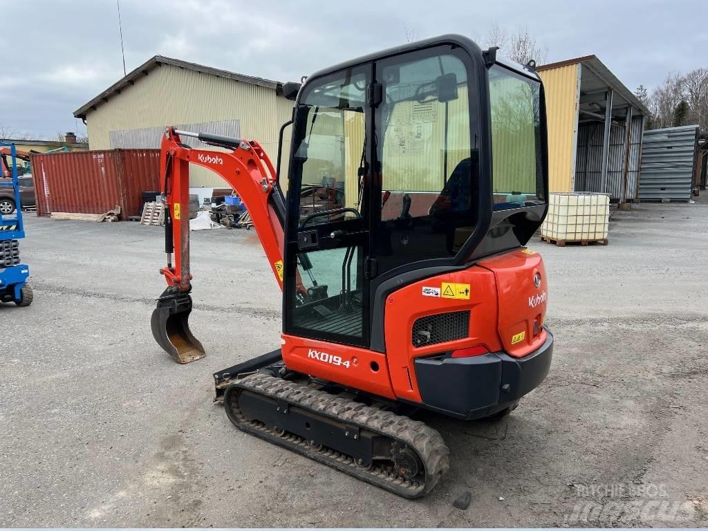 Kubota KX -019-4 Minigraafmachines < 7t