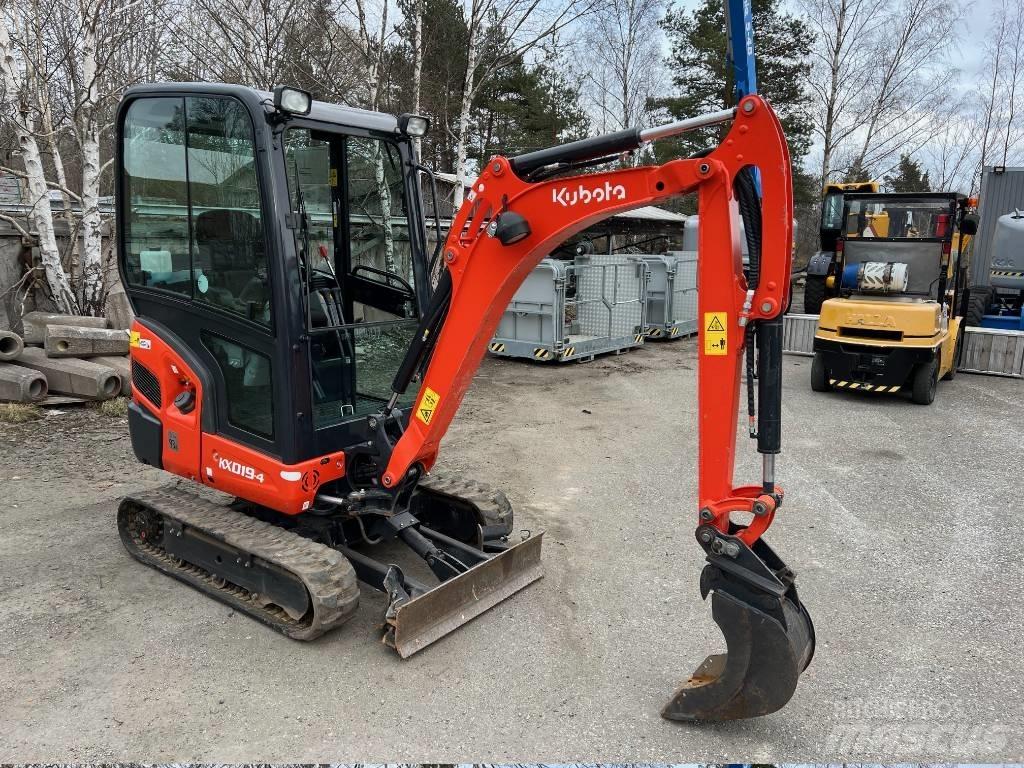 Kubota KX -019-4 Minigraafmachines < 7t