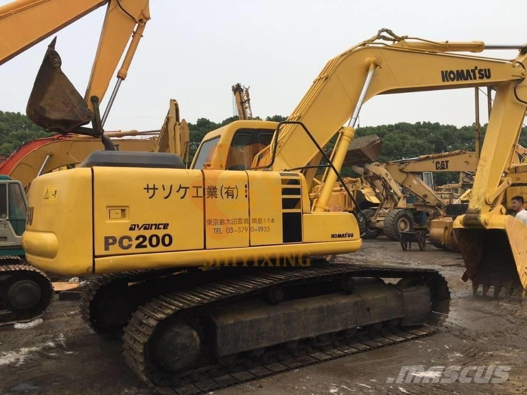 Komatsu PC 200-6 Rupsgraafmachines