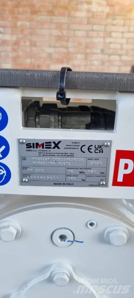 Simex PV300 Accessoires voor de asfalteermachine