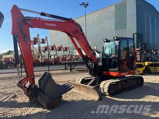Kubota KX 080-4 Midigraafmachines 7t - 12t