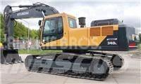 Hyundai 340 Rupsgraafmachines