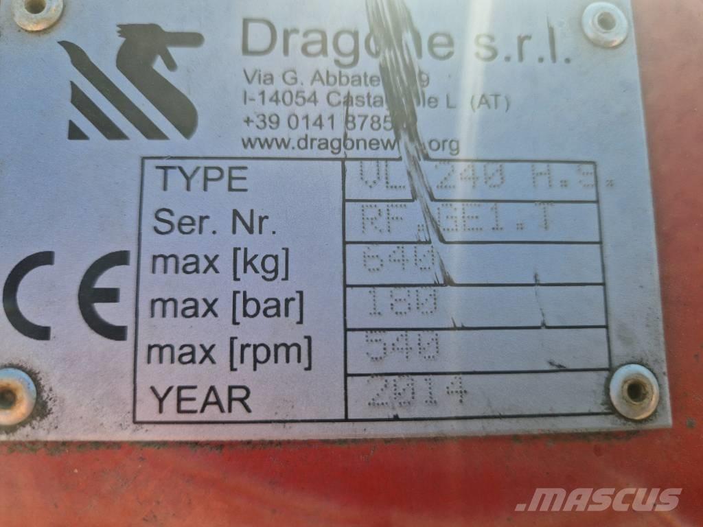 Dragone VL240 H.S Klepelmaaiers