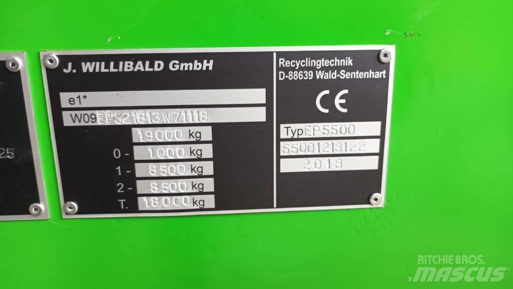 Willibald EP 5500 Stobbenfreesmachines