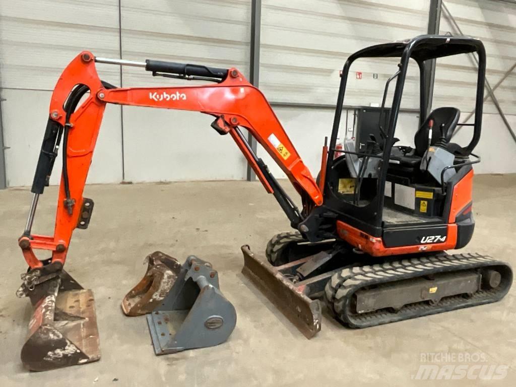 Kubota U 27-4 Minigraafmachines < 7t