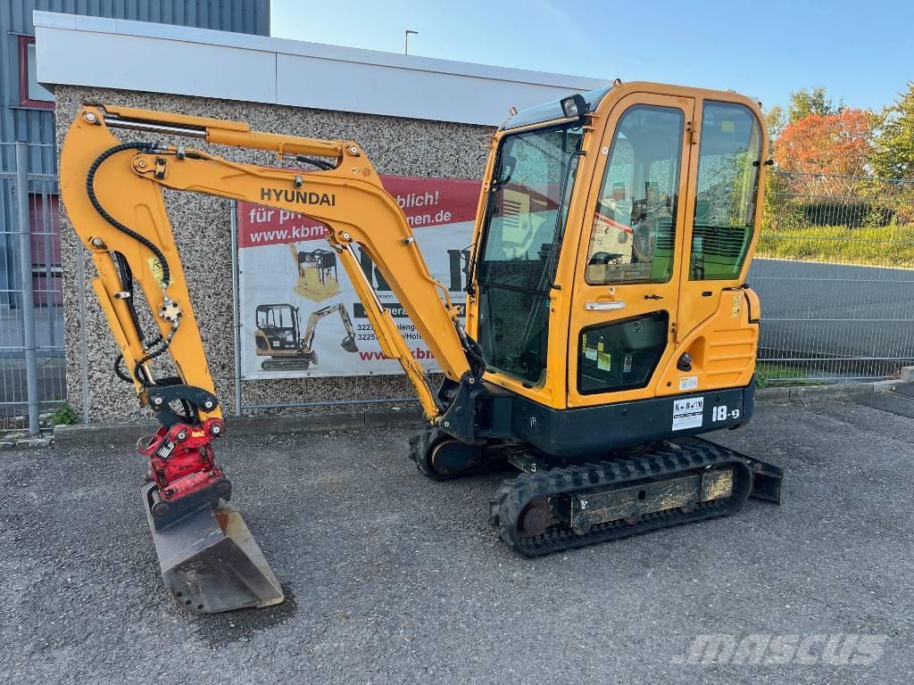 Hyundai R18-9 Minigraafmachines < 7t