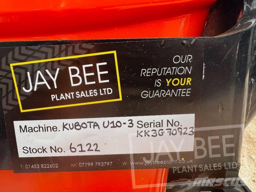 Kubota U 10-3 Minigraafmachines < 7t