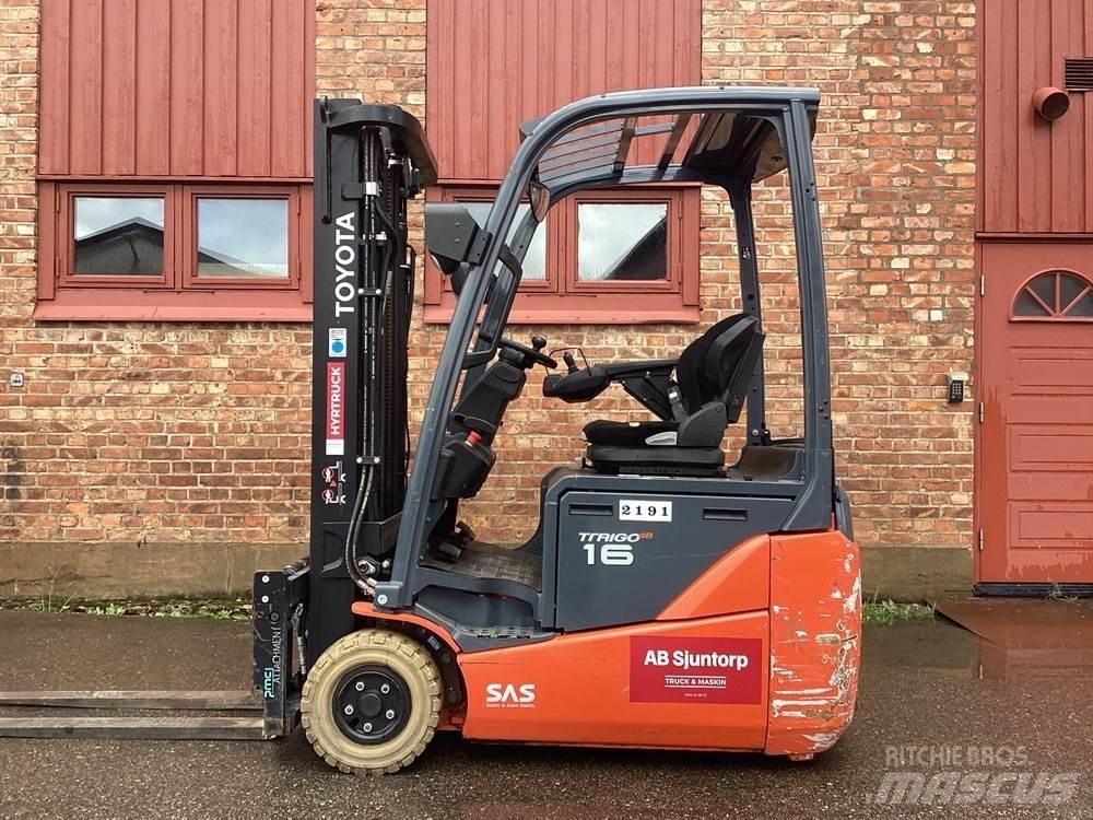 Toyota 8FBEK16T Elektrische heftrucks