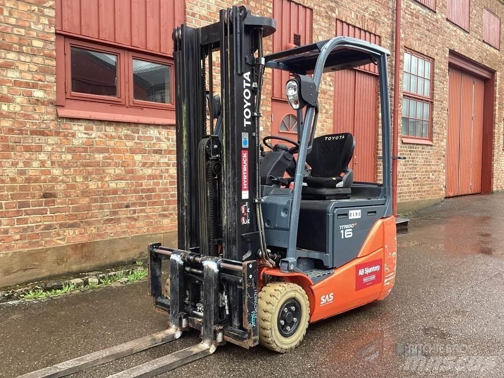 Toyota 8FBEK16T Elektrische heftrucks