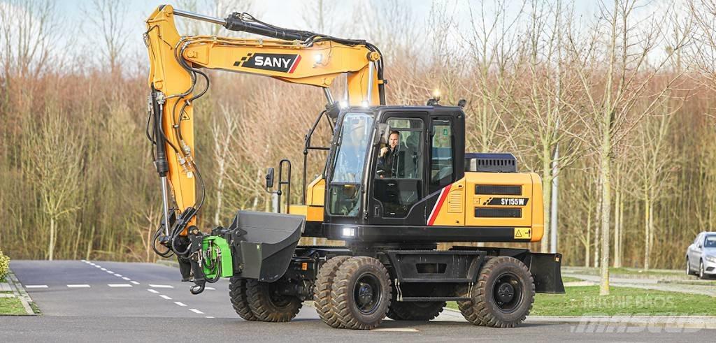 Sany SY155W Wielgraafmachines