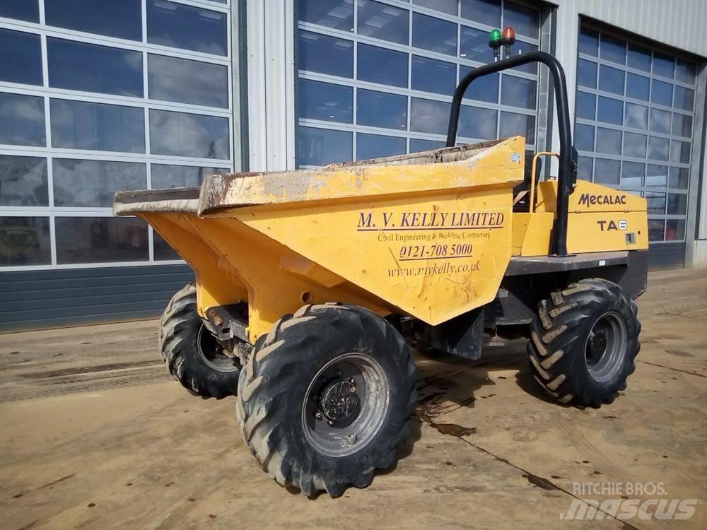 Mecalac TA6 dömper Knik dumptrucks