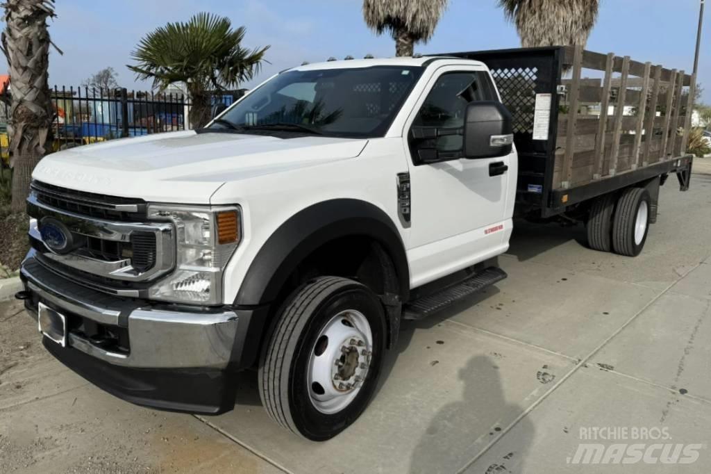Ford F 550 XLT SD Platte bakwagens