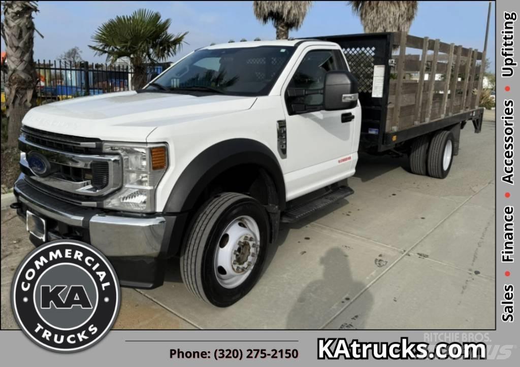 Ford F 550 XLT SD Platte bakwagens