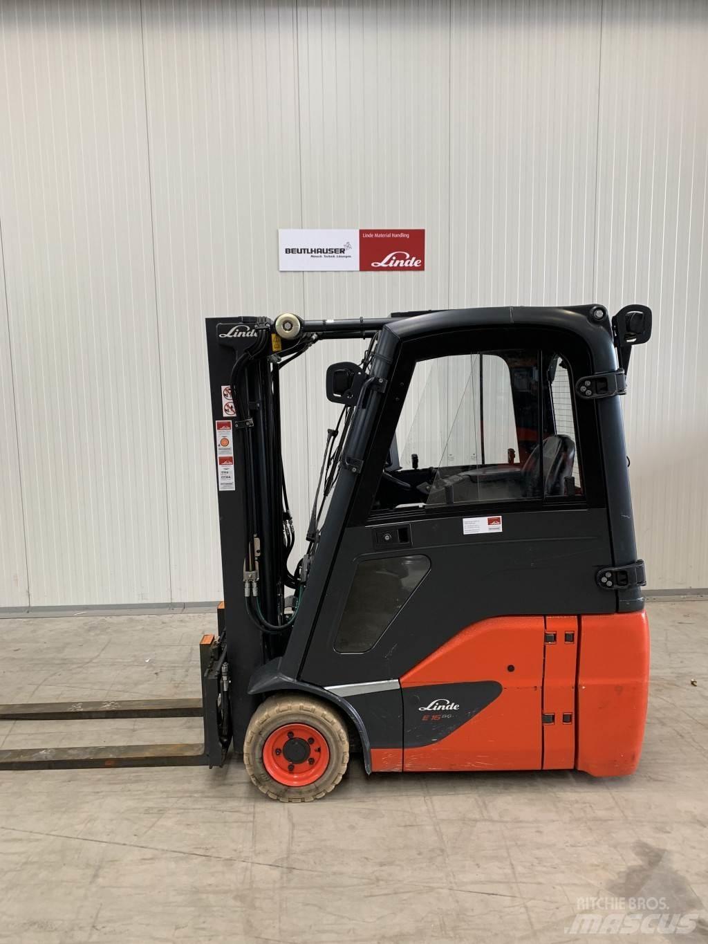 Linde E16C Elektrische heftrucks