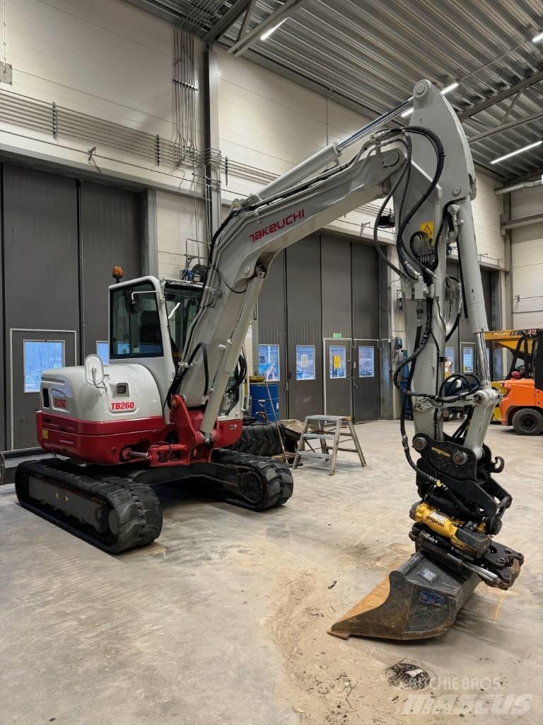 Takeuchi TB 260 Minigraafmachines < 7t