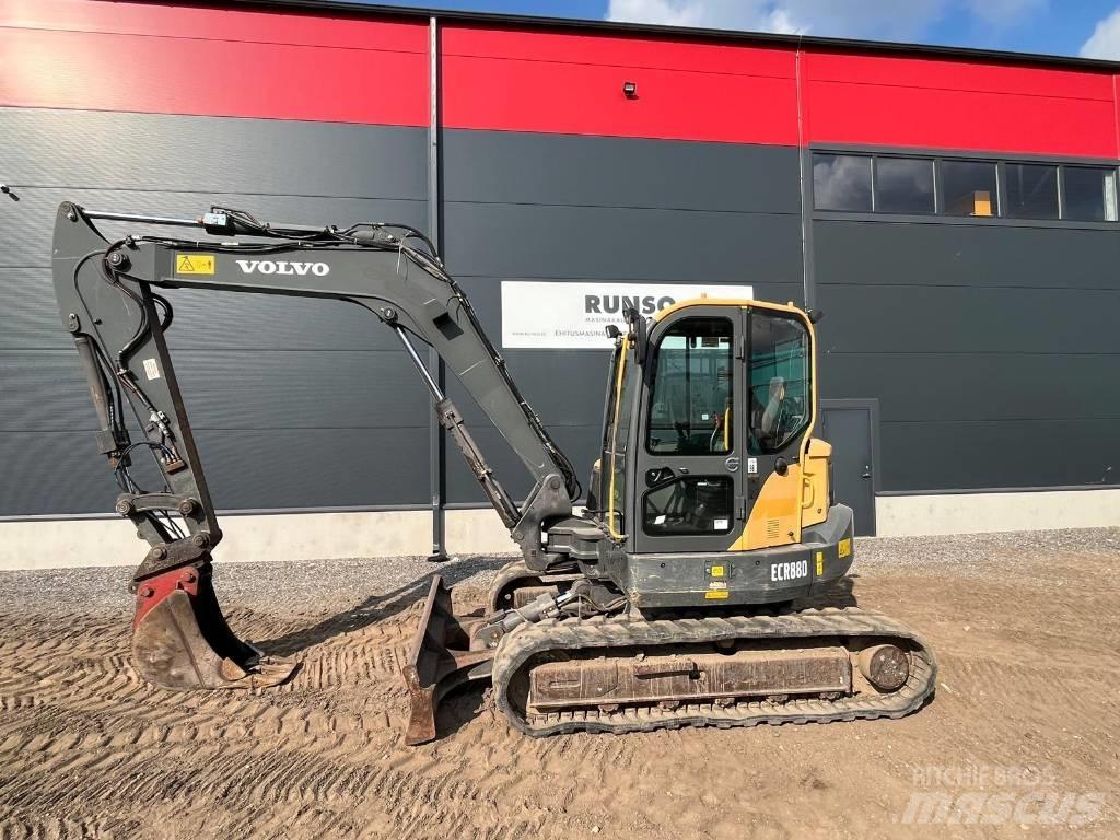 Volvo ECR 88 D Midigraafmachines 7t - 12t