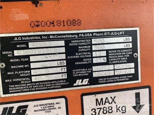JLG 460 SJ Telescoophoogwerkers