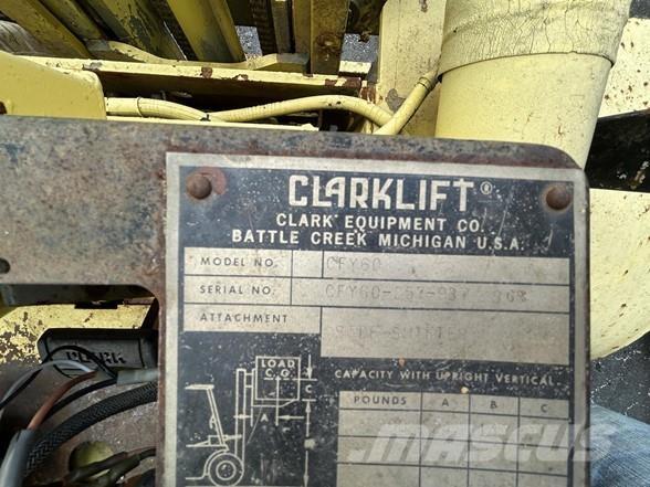 Clark CFY60 Diesel heftrucks