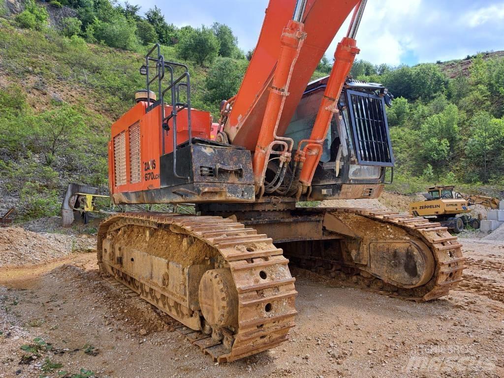 Hitachi ZX670ICH-5B Rupsgraafmachines