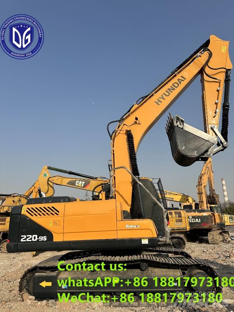 Hyundai 220-9S Rupsgraafmachines
