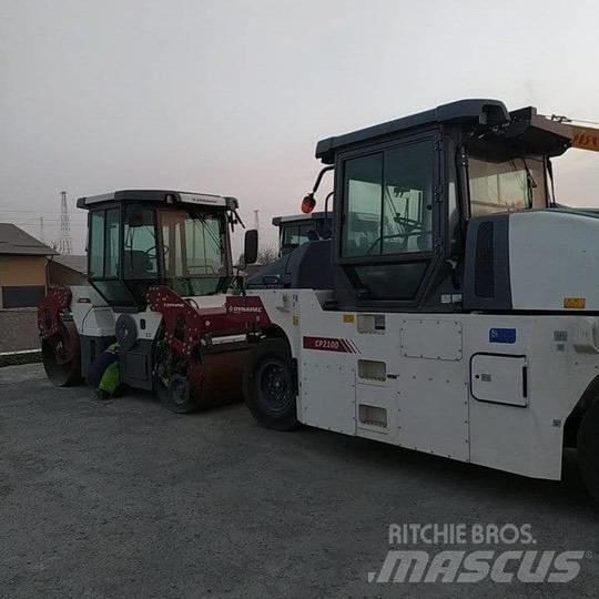 Dynapac CP2100 Bandenwalsen