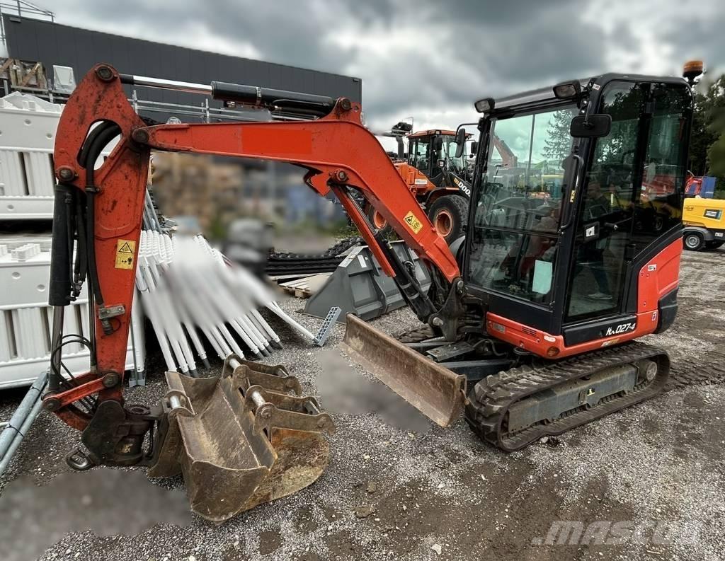 Kubota KX 027 Minigraafmachines < 7t