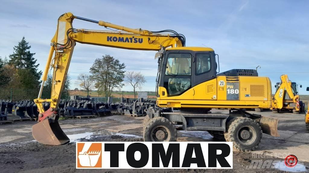 Komatsu PW 180-7 Wielgraafmachines