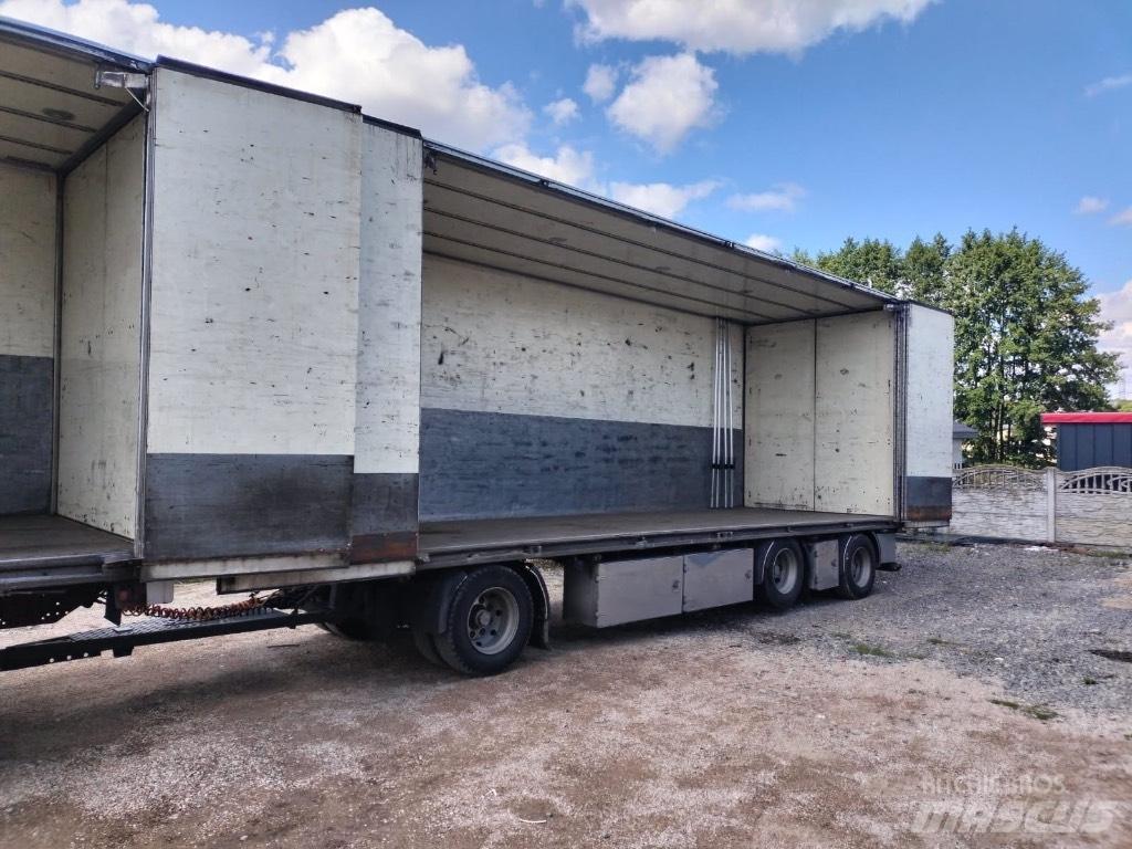 Floor 20 palet Gesloten opbouw trailers