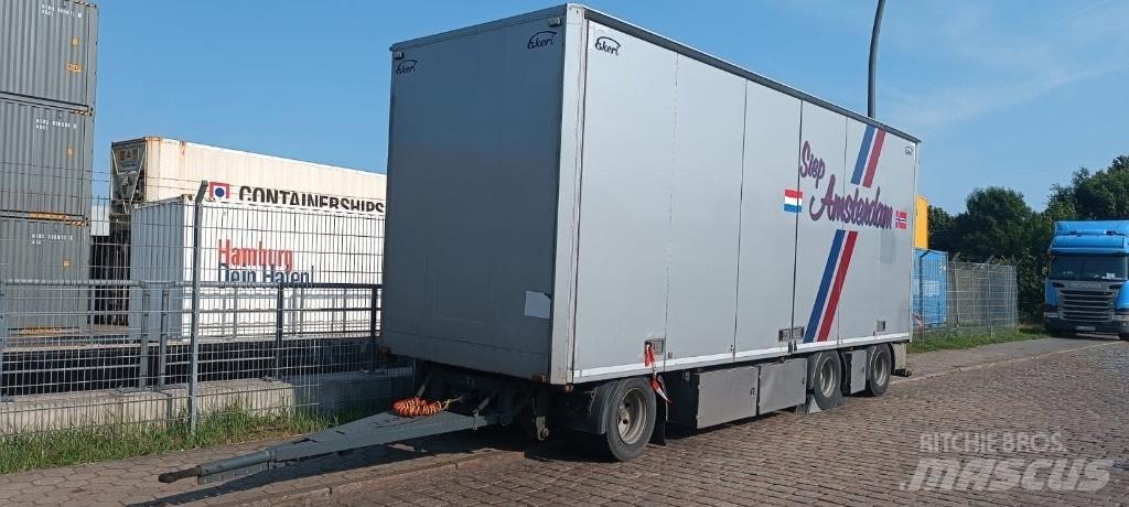Floor 20 palet Gesloten opbouw trailers