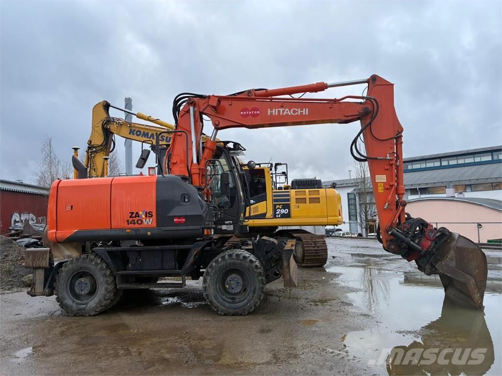 Hitachi ZX140W Wielgraafmachines