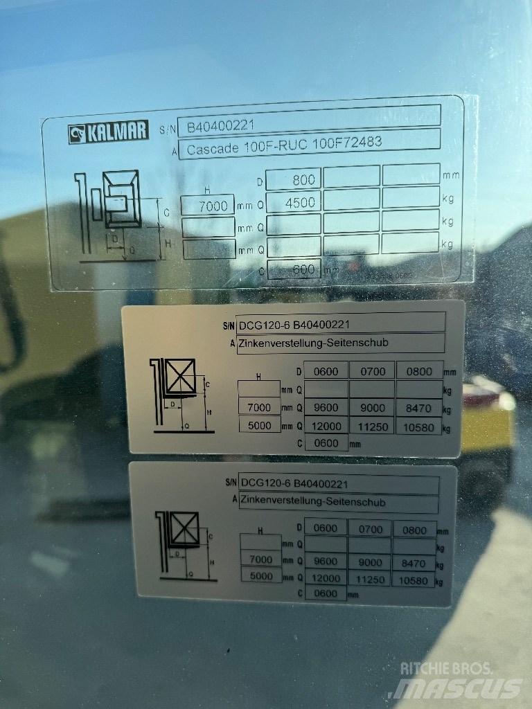 Kalmar DCG120-6 Diesel heftrucks