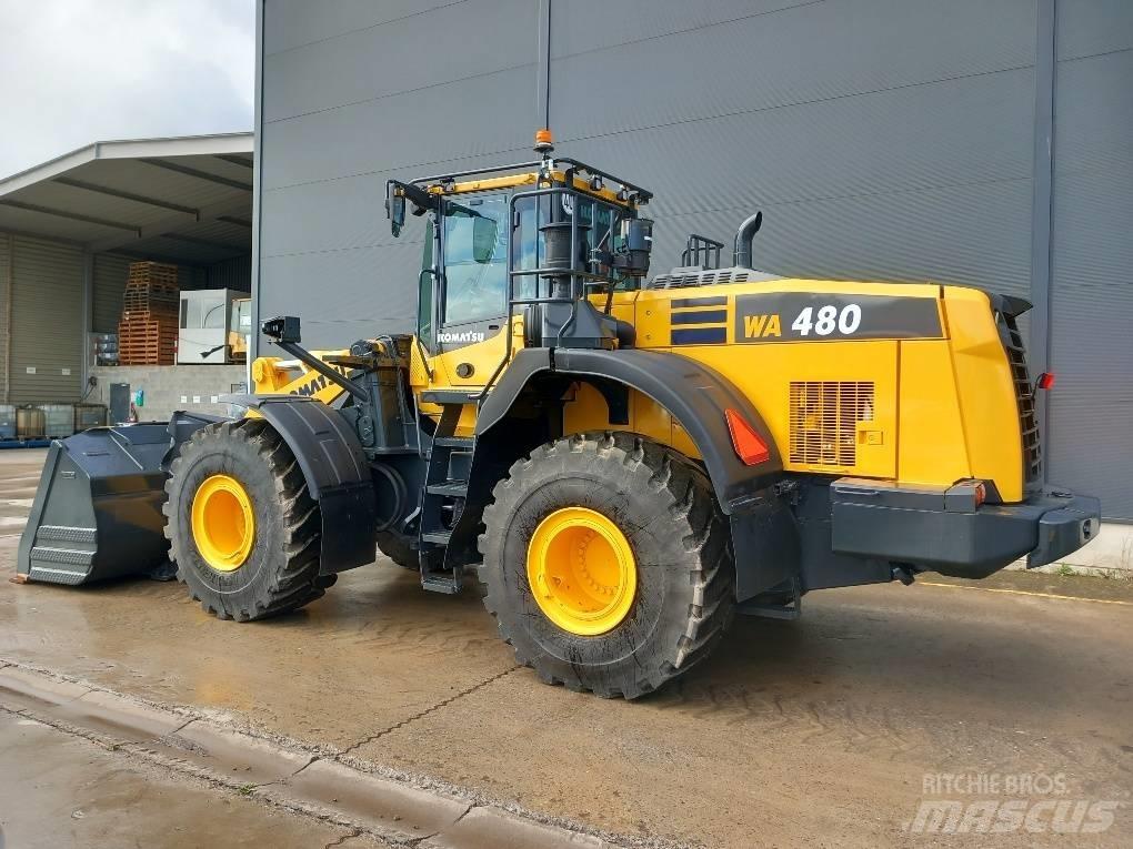 Komatsu WA480-8 Wielladers