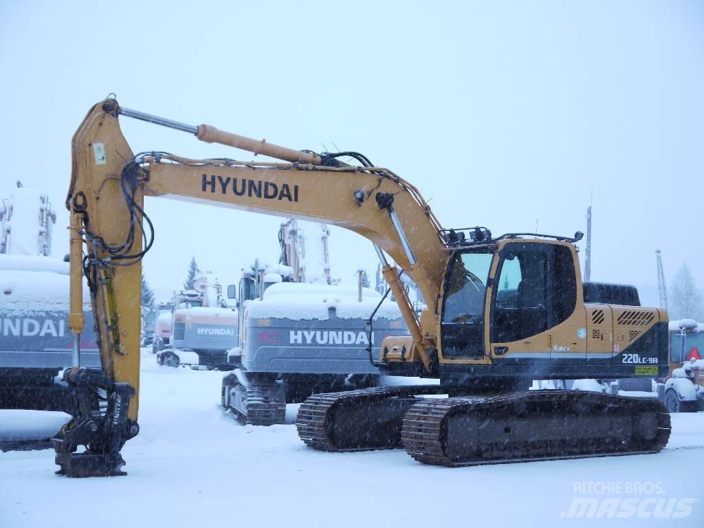 Hyundai R 220 LC-9A Rupsgraafmachines