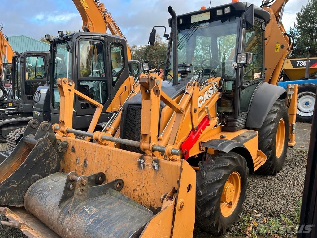 CASE 580 T Graaf-laadcombinaties