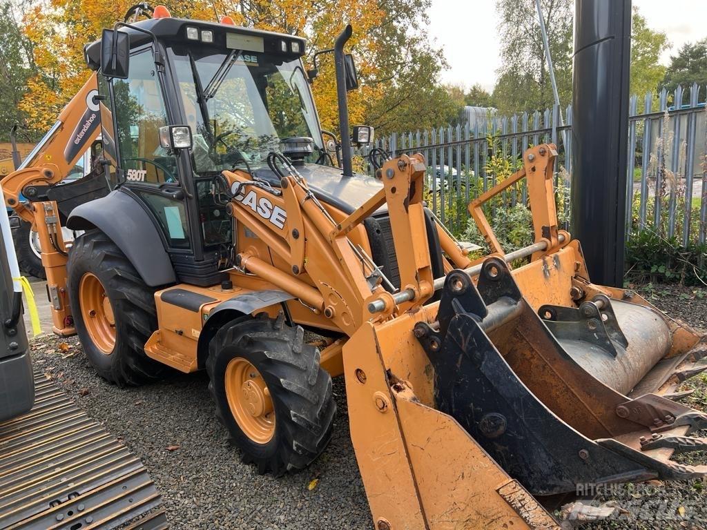 CASE 580 T Graaf-laadcombinaties