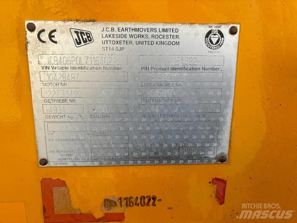 JCB 406 Wielladers