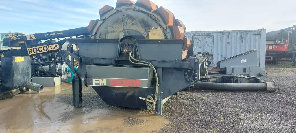 Terex FM120BW Zeefinstallatie