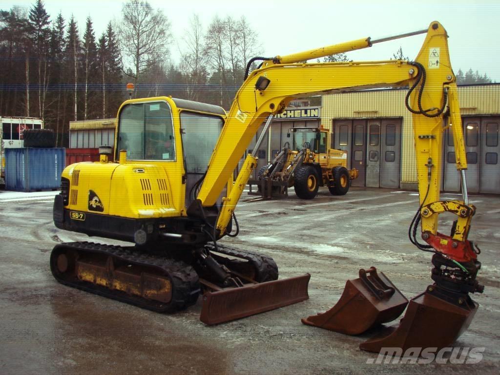Hyundai Robex 55-7 Minigraafmachines < 7t