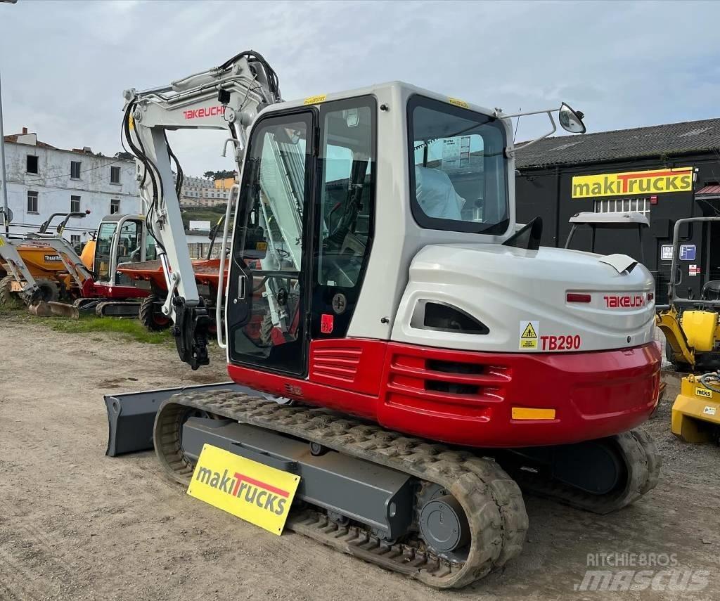 Takeuchi TB290 Midigraafmachines 7t - 12t