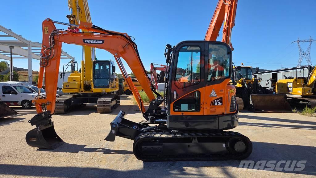 Doosan DX 63 R Minigraafmachines < 7t