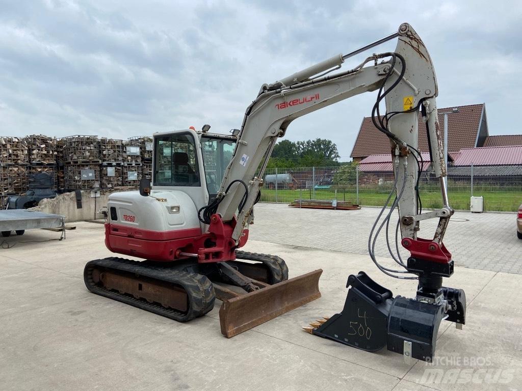 Takeuchi TB 260 Minigraafmachines < 7t