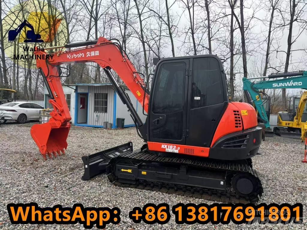 Kubota KX 183 Minigraafmachines < 7t