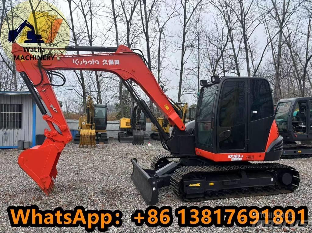 Kubota KX 183 Minigraafmachines < 7t