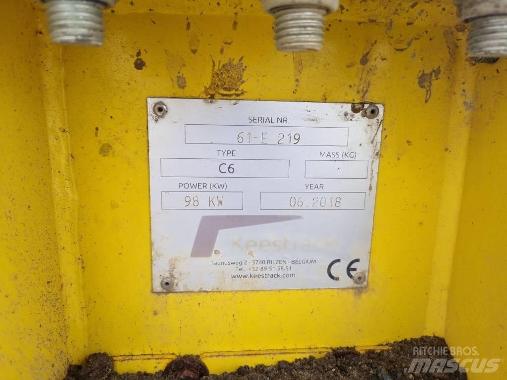 Keestrack c6 Mobiele zeefinstallaties