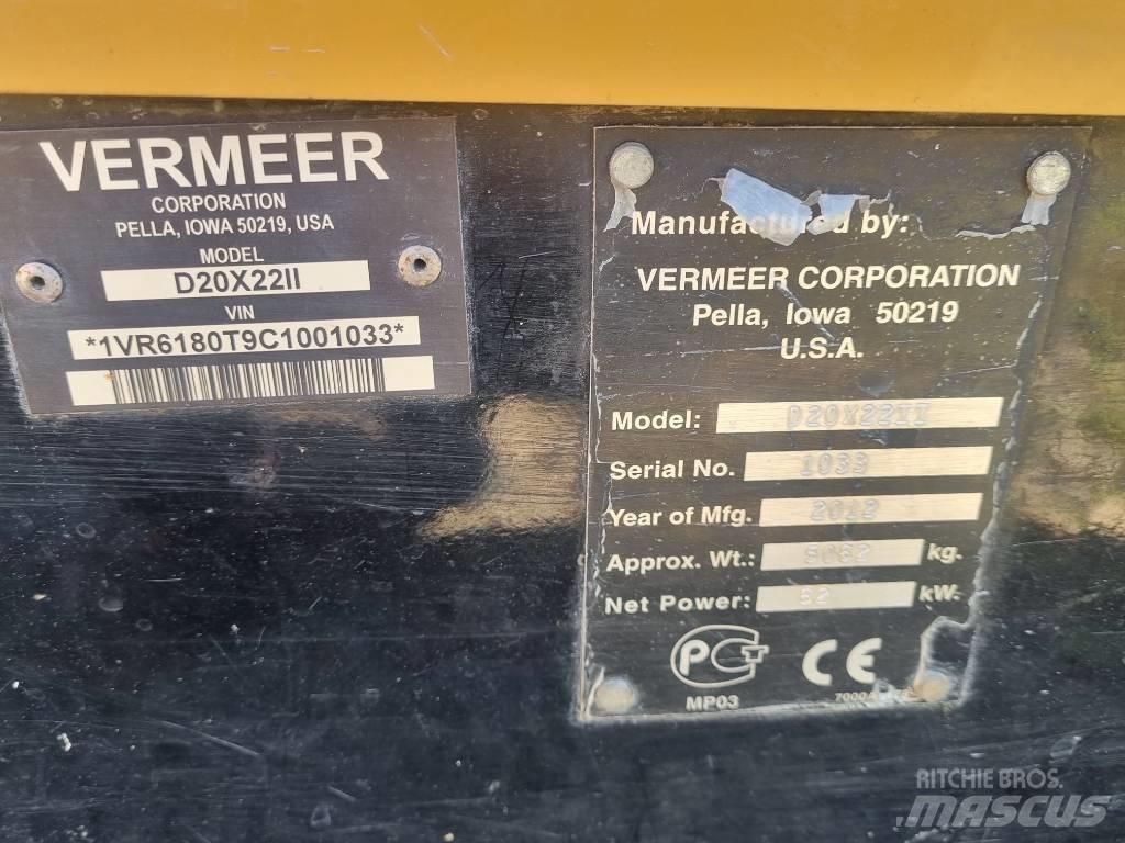 Vermeer D20x22II Horizontale boorinstallaties