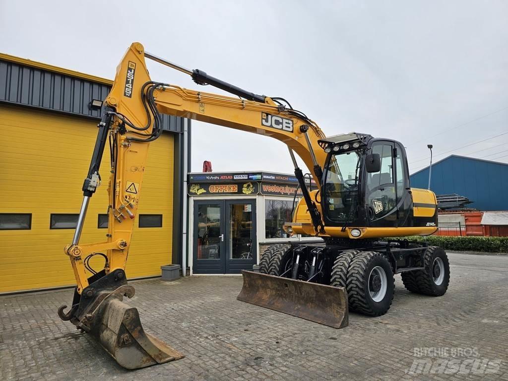 JCB JS145W Wielgraafmachines