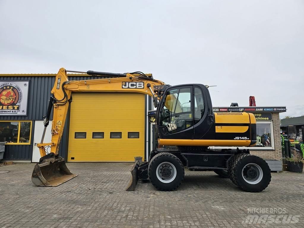 JCB JS145W Wielgraafmachines