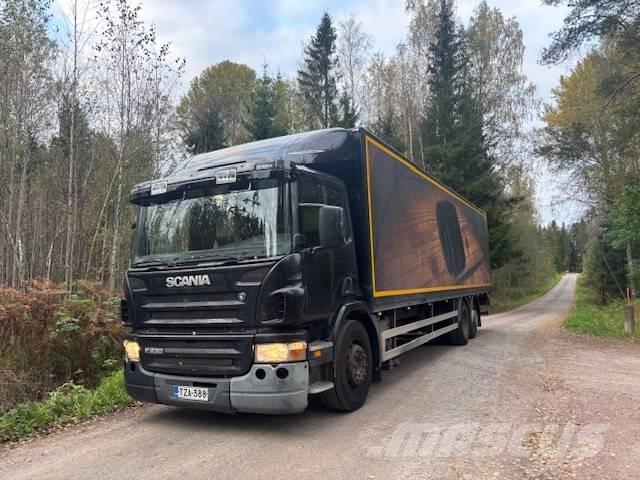 Scania P 230 Bakwagens met gesloten opbouw